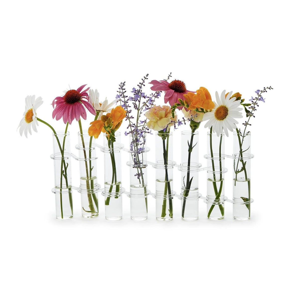 8 Hinged Tube Flower Vase