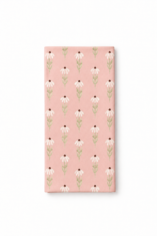 Pink Daisy Guest Towel 16pk