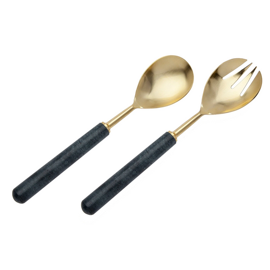 Stone Dust Salad Servers 2pc