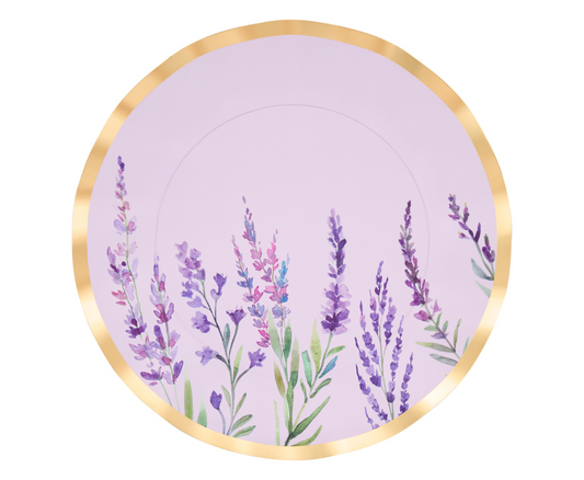 Lavender Field Dinner Plates 8pk