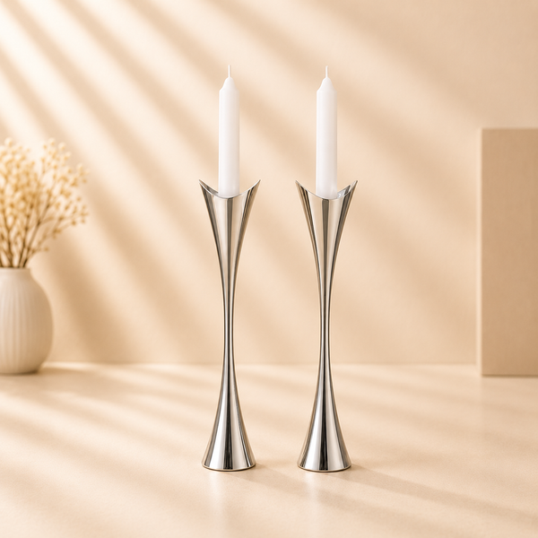 Curve Candlesticks 11"