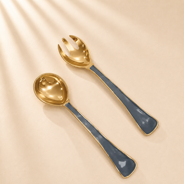 Encanto Soho Salad Servers Midnight