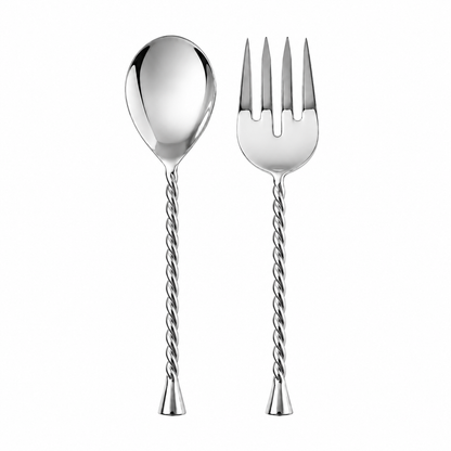 Silver Salad Servers