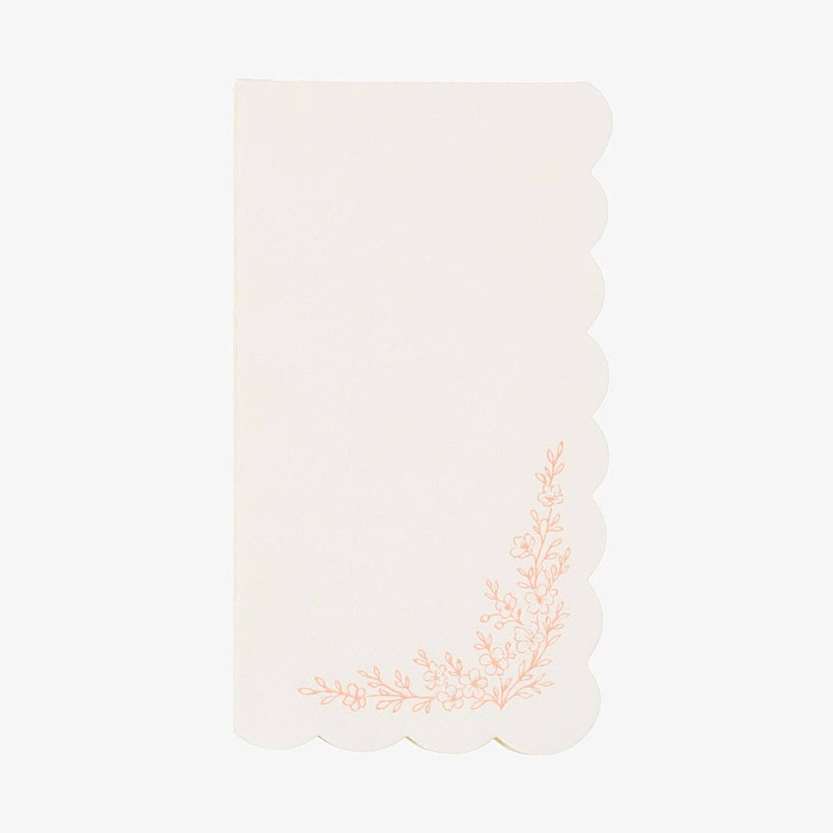 Floral Elegance Pink Guest Towels 16pk
