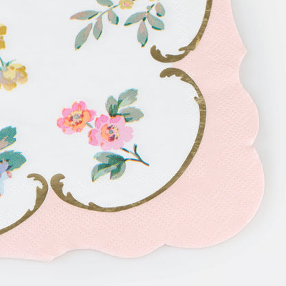 Rococo Posy Small Napkins 16pk