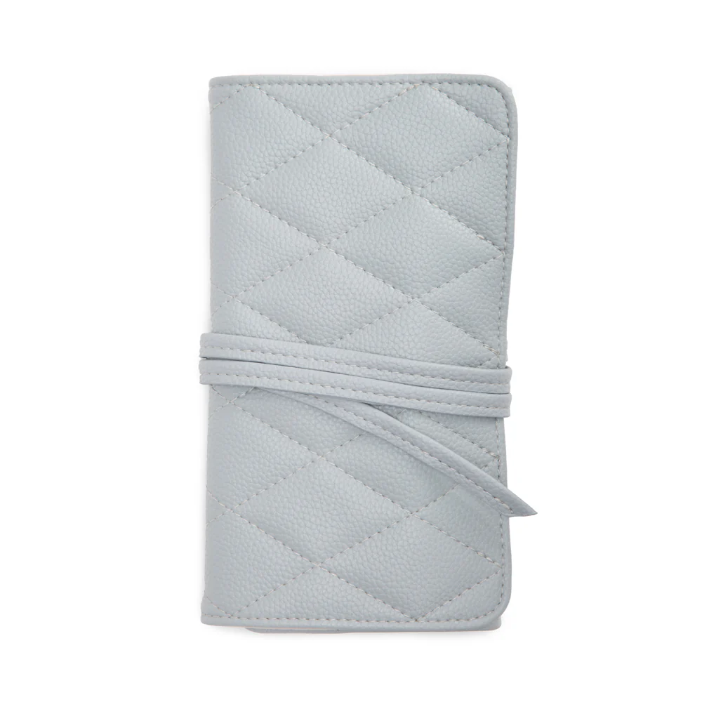 Leah Quilted Jewlery Roll