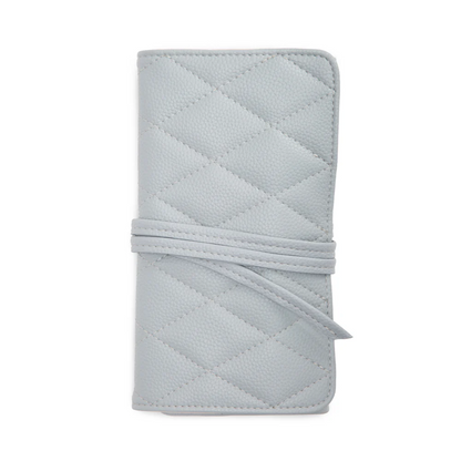 Leah Quilted Jewlery Roll