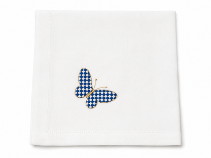 Washable Butterfly Napkin - 20" X 20” Set of 4