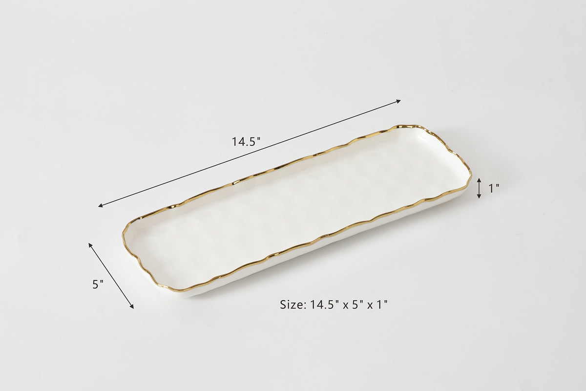 Long Portofino Rectangular Tray