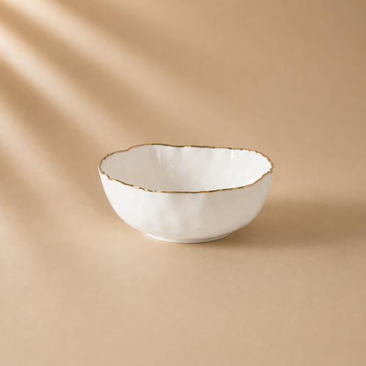 Medium Portofino White Bowl