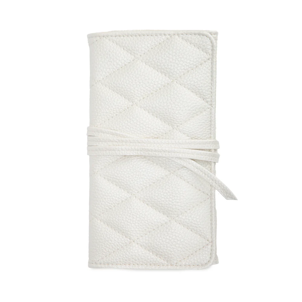 Leah Quilted Jewlery Roll