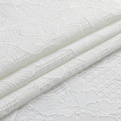Lace Flower Lined Tablecloth