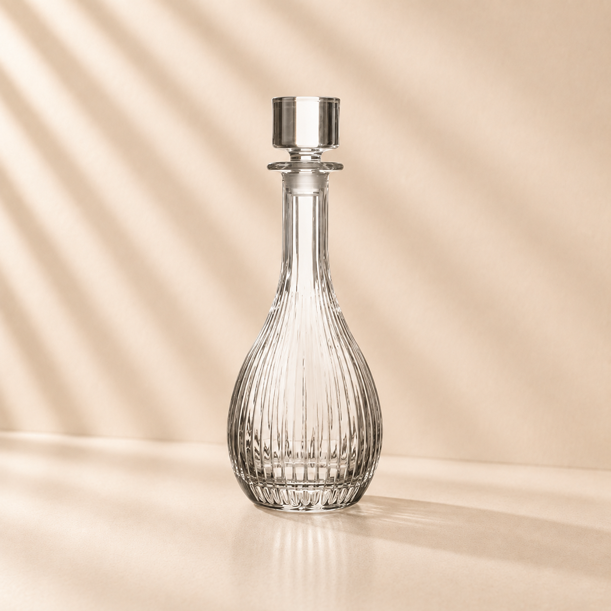 Timeless Crystal Round Decanter 30oz