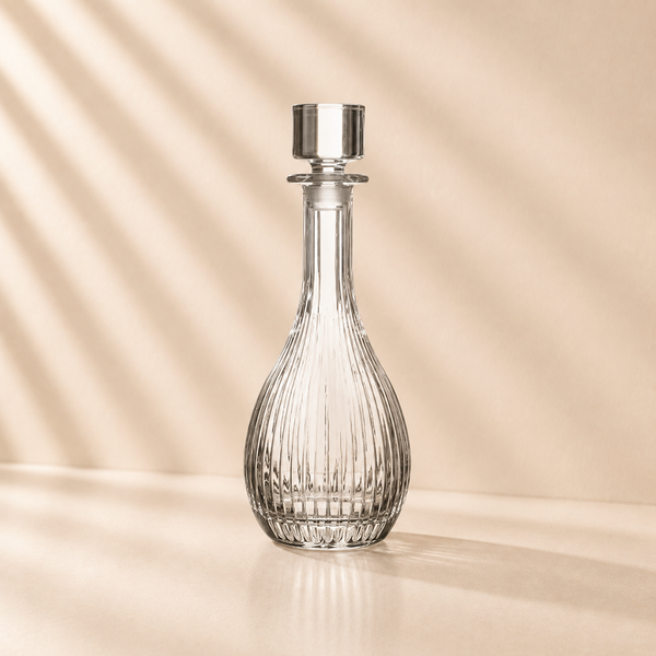 Timeless Crystal Round Decanter 30oz