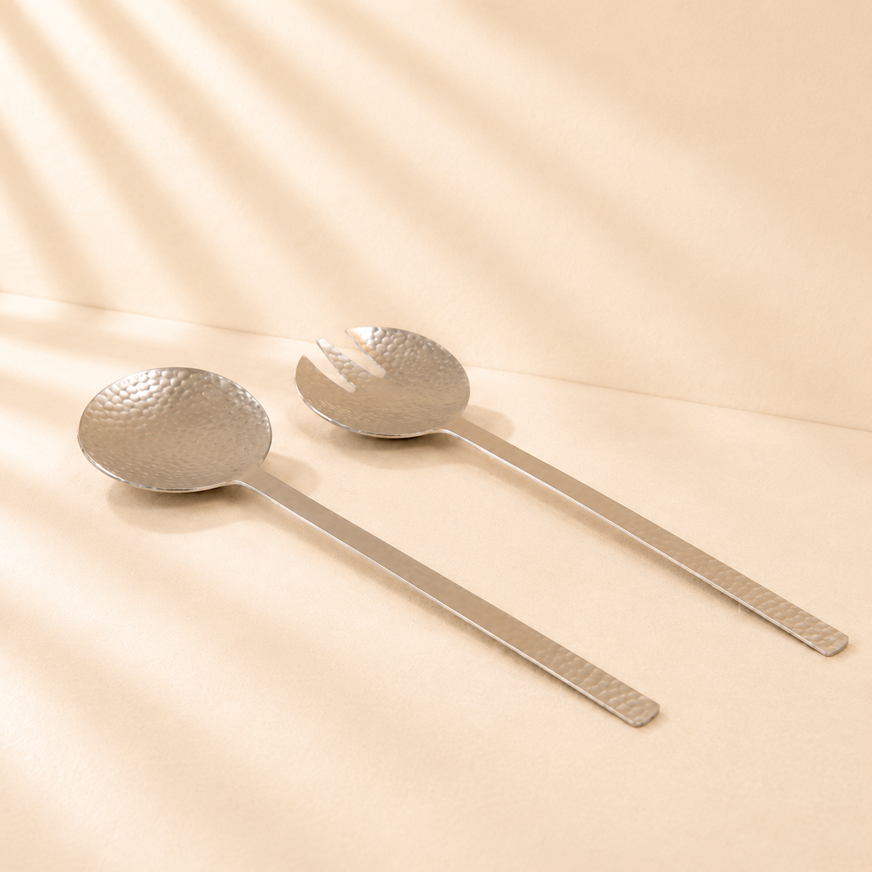 Temari Hammered Salad Servers