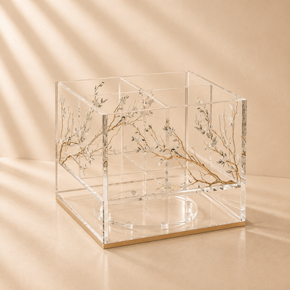 Botanical Blooms Swivel Cutlery Holder