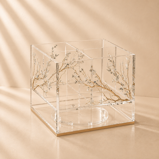Botanical Blooms Swivel Cutlery Holder