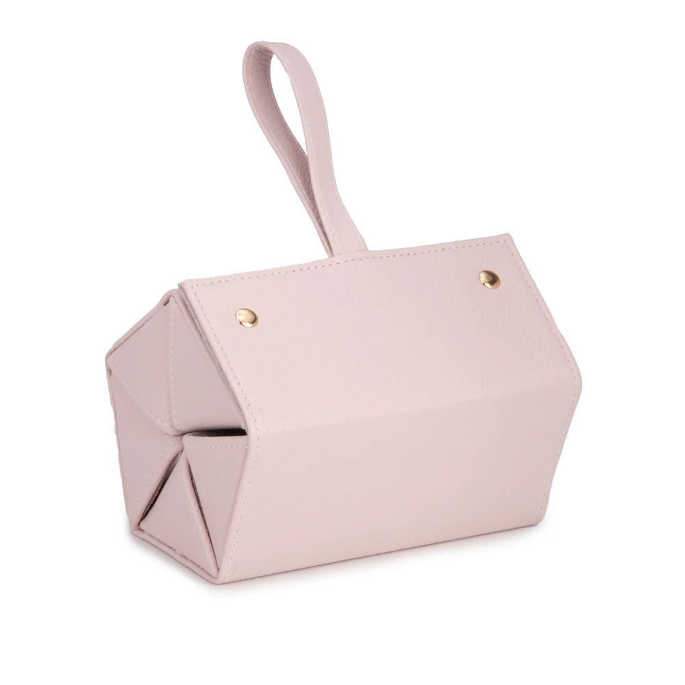 Leah 5 Eyewear & Jewlery Case- Pale Pink