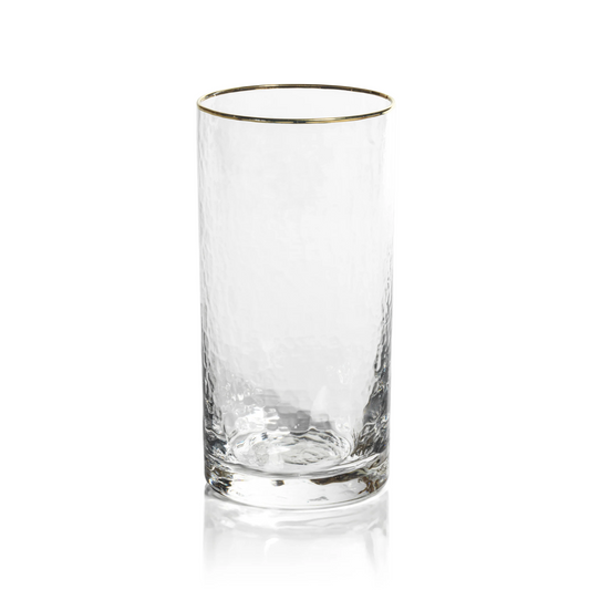 Hammer Clear Gold Highballs Set of 4