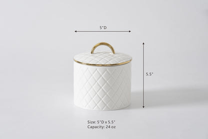 Medium Diamond Canister