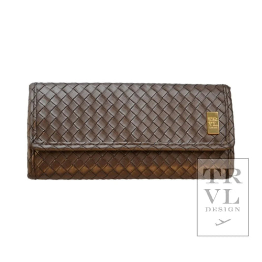 Luxe Jewelry Wallet- Bronze