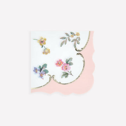 Rococo Posy Small Napkins 16pk