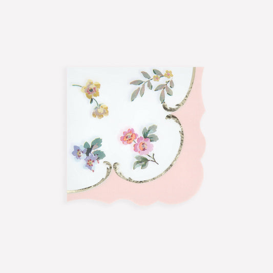 Rococo Posy Small Napkins 16pk