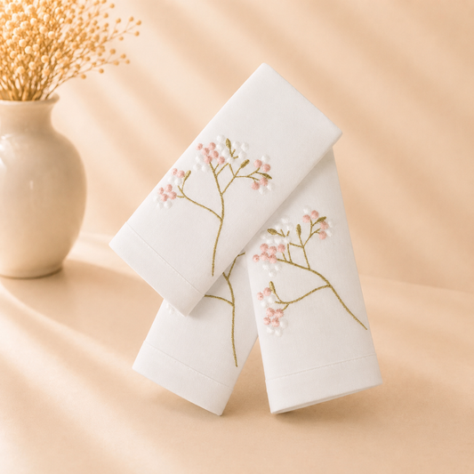 Blossom Pink Napkins - 6 Pcs 18”x18”
