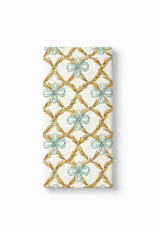 Whimsical Wheat Cream Guest Towel 16pk
