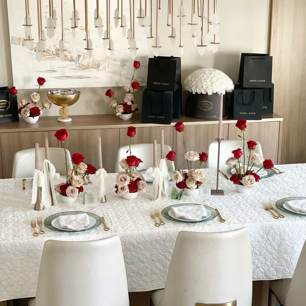 Paloma Quilted Tablecloth