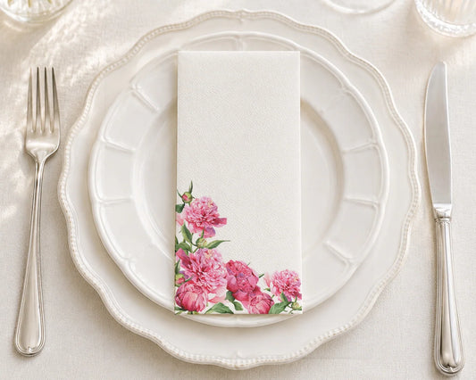 Peony Perfect Guest Towels