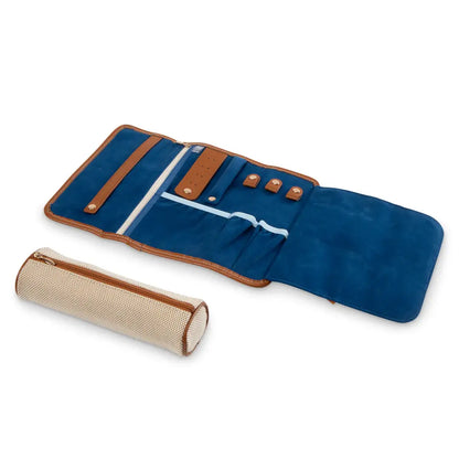 Tropea Ivory Ashley Jewelry Roll