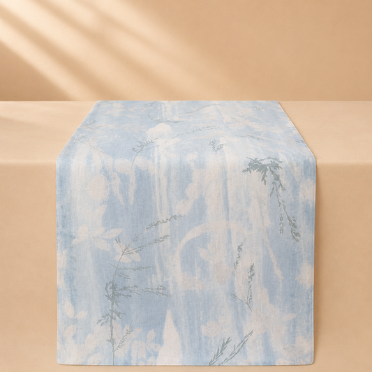 Avignon Ice Blue 90” Runner