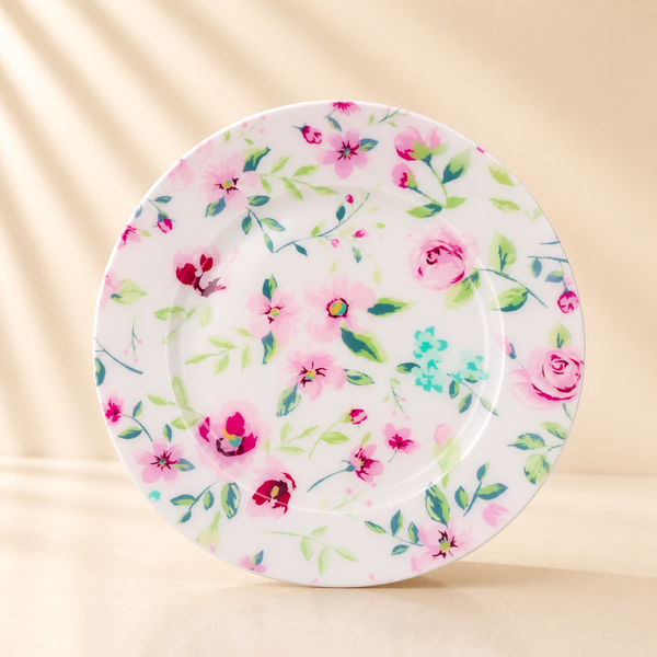 13” Palencia Charger - White/Multi