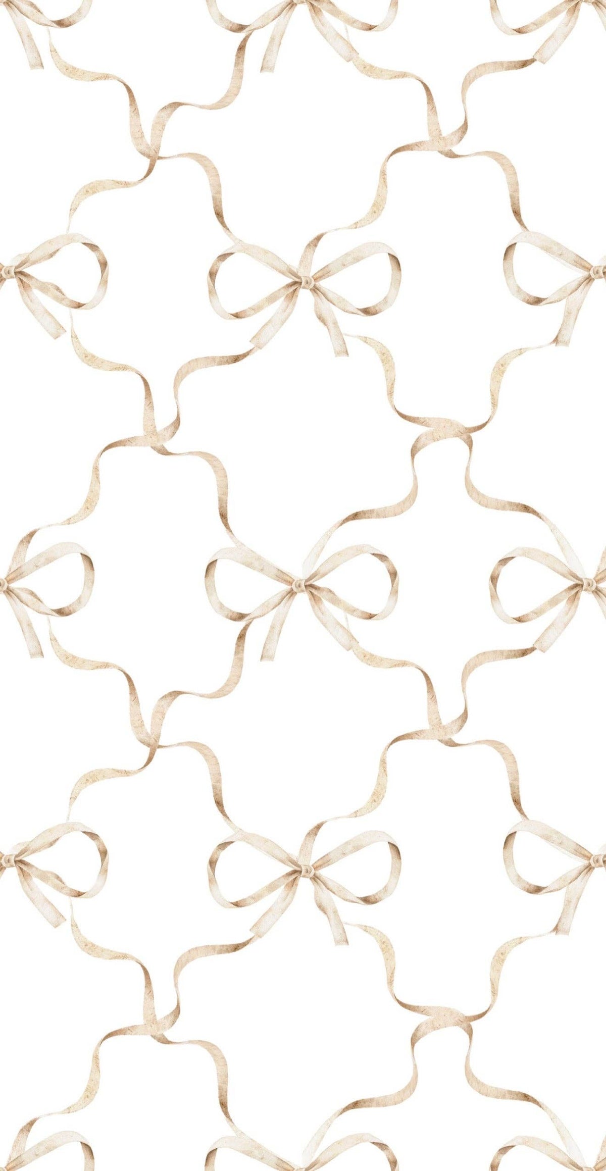 Delicate Bows - Printed Guest Towel
