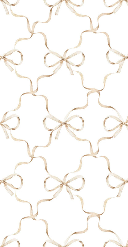 Delicate Bows - Printed Guest Towel