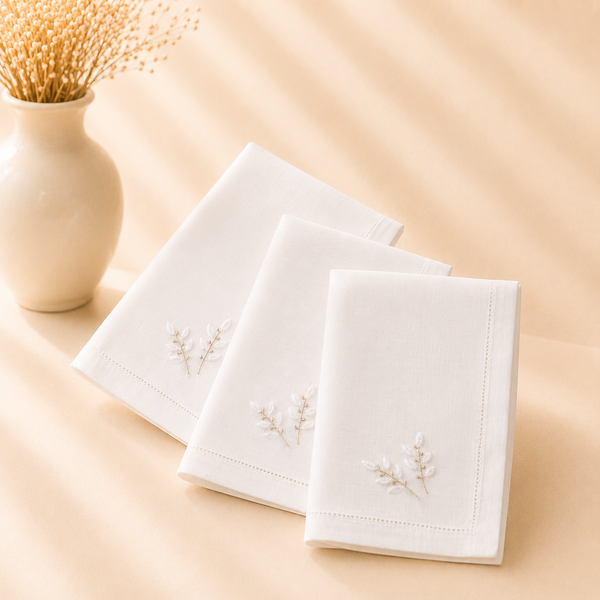 Laurel Gold Napkins - 6 Pcs 18”x18”