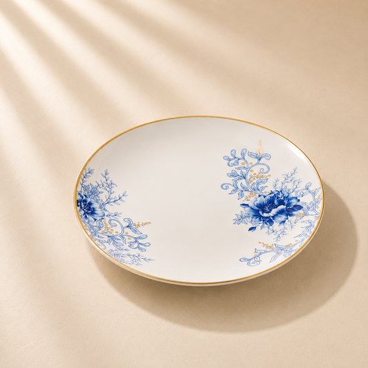 Cypress Blue Charger Plate