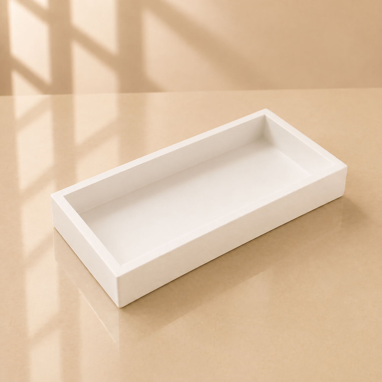 Napkin Holder Ivory White