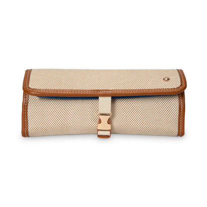 Tropea Ivory Ashley Jewelry Roll