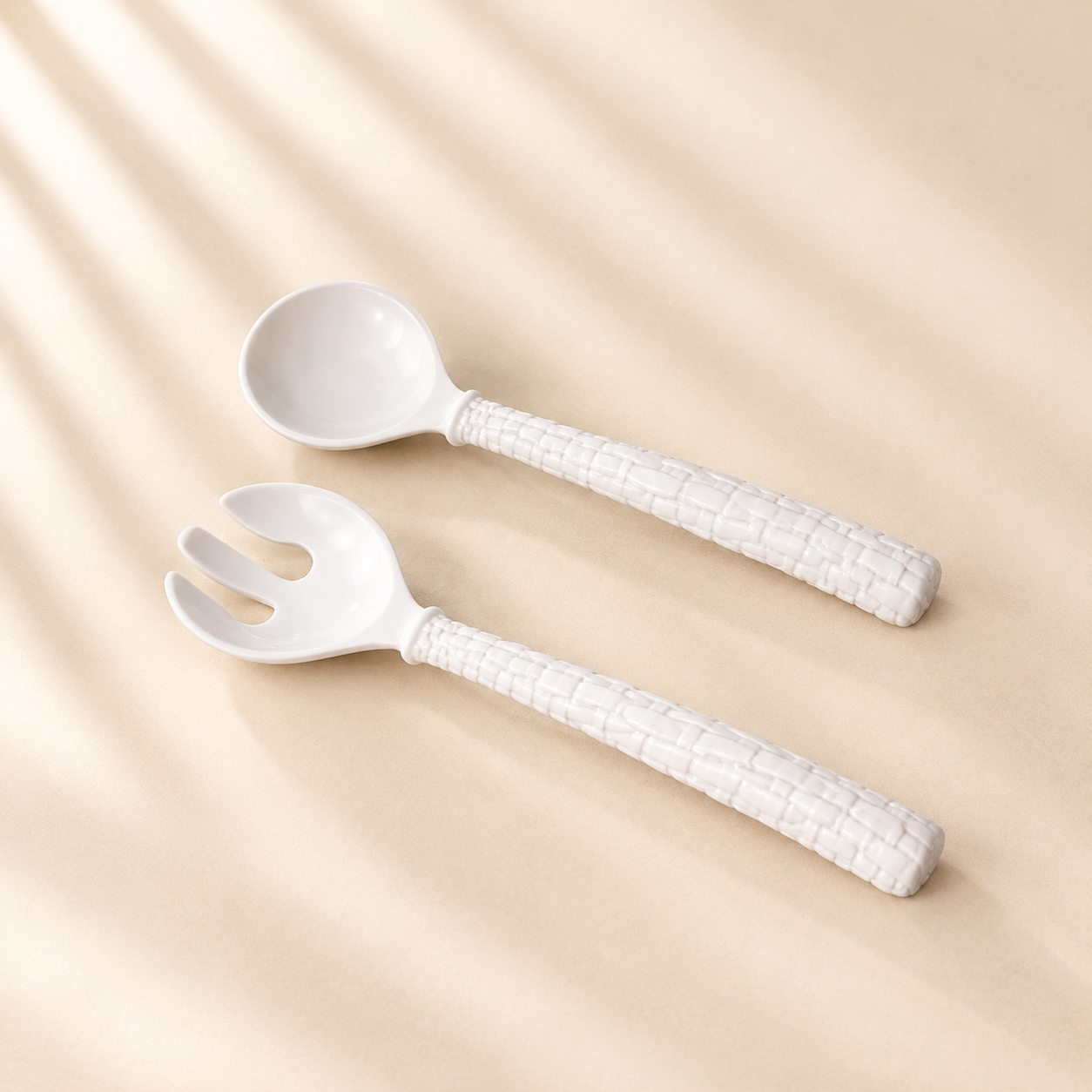 Vida Croc Salad Server (White)