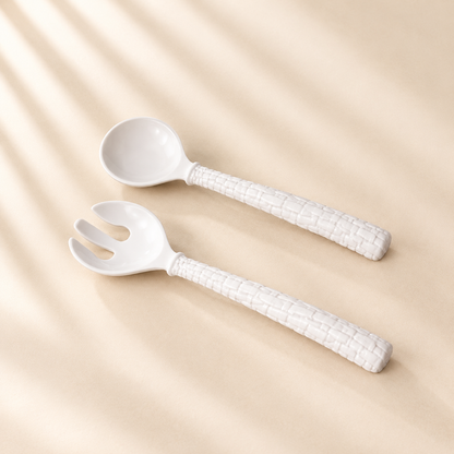 Vida Croc Salad Server (White)