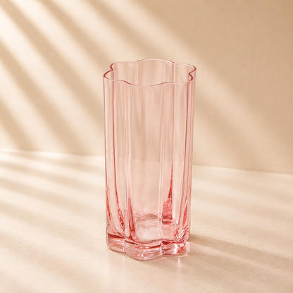 Flower Highball Flamingo Island Set of 6