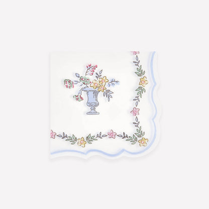 Chintz Border Small Napkins 16pk