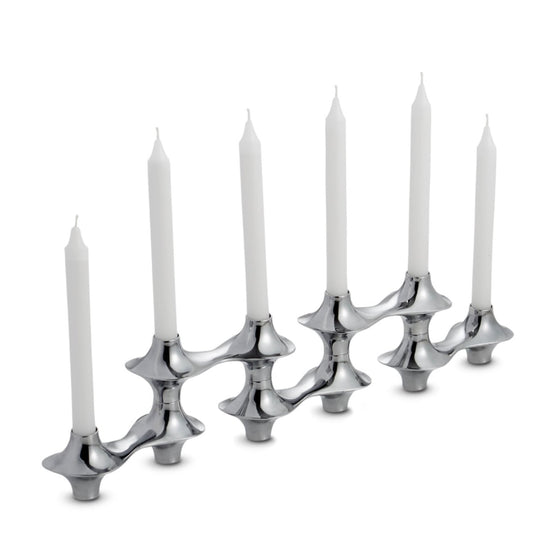 Nambé Cortina Hinged Candelabra