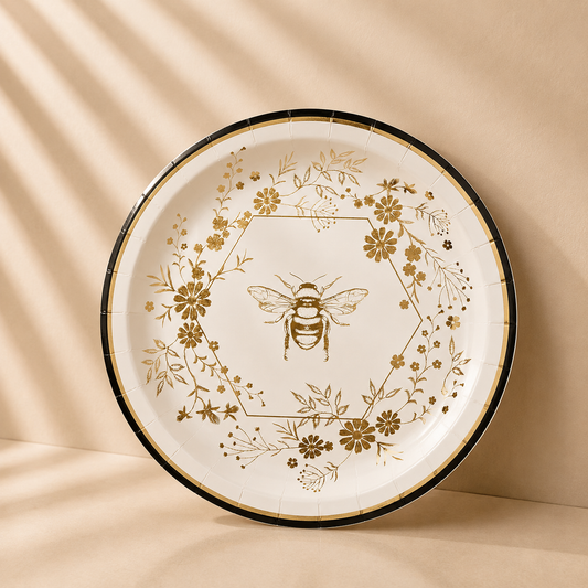 Honeycomb Hive Salad Plate