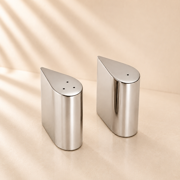 Stainless Steel Tear Drop Salt & Pepper