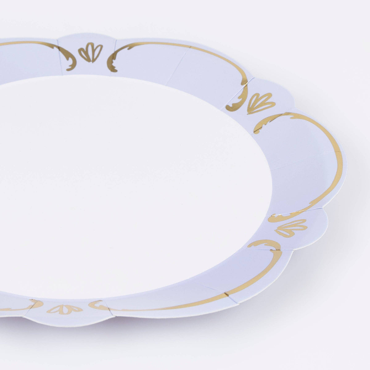 Rococo Pastel Dinner Plates 8pk