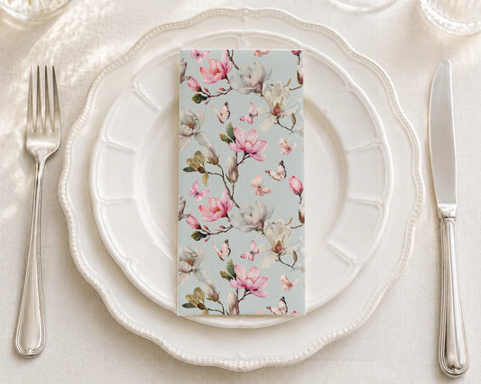 Botanical Watercolor Guest Towels