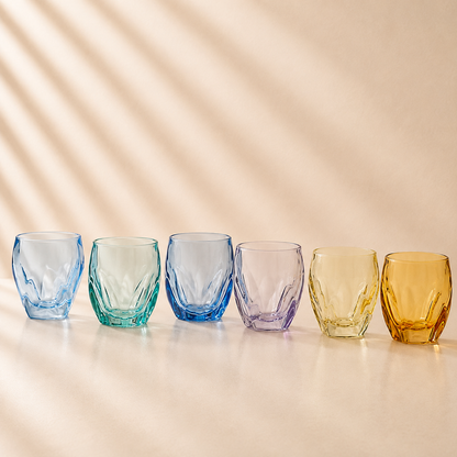 Stockholm Color Shot Glasses 6 pcs